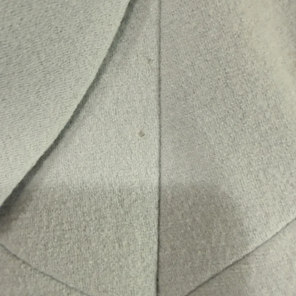 Rena Lange Evening Jacket Womens 12 Dove Gray Wool Lined AS‎ SEEN ON QUEEN SONJA